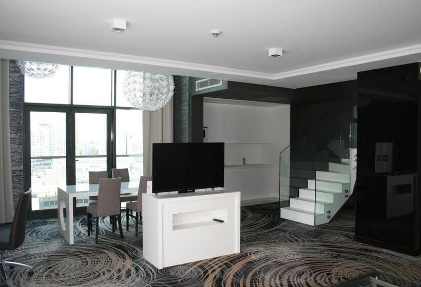 آپارتمان دوبلکس 1 خوابه, Ambasador Premium