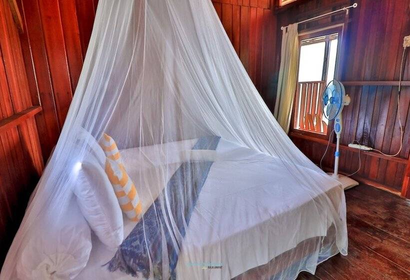 Одноместный Номер Стандарт Двуспальная Кровать, Hamueco Dive Resort Raja Ampat