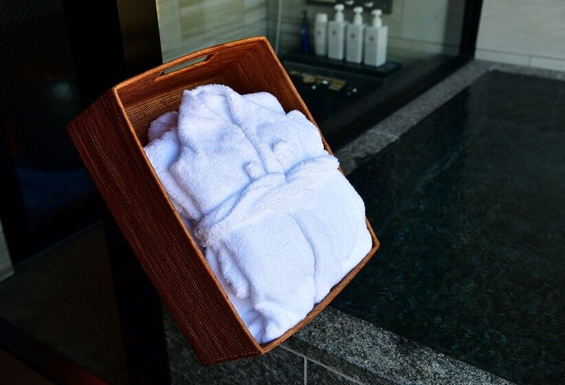 اتاق سوپریور با چشمانداز کوهستان, Balinese Onsen Ryokan Hakone Airu