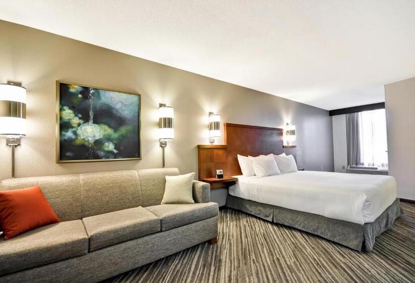 身障者適用キングサイズベッドルーム, Hyatt Place Minneapolis Airport South