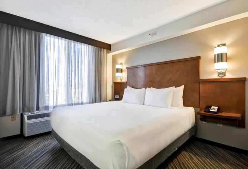 身障者適用キングサイズベッドルーム, Hyatt Place Minneapolis Airport South