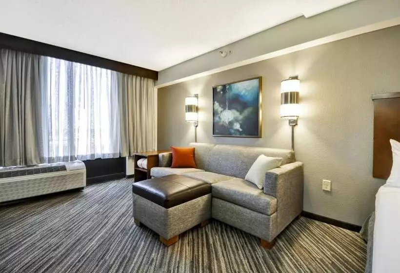 身障者適用キングサイズベッドルーム, Hyatt Place Minneapolis Airport South