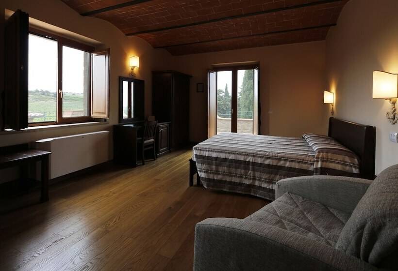 اتاق استاندارد چهار تخته, Agriturismo Poggio Al Tufo