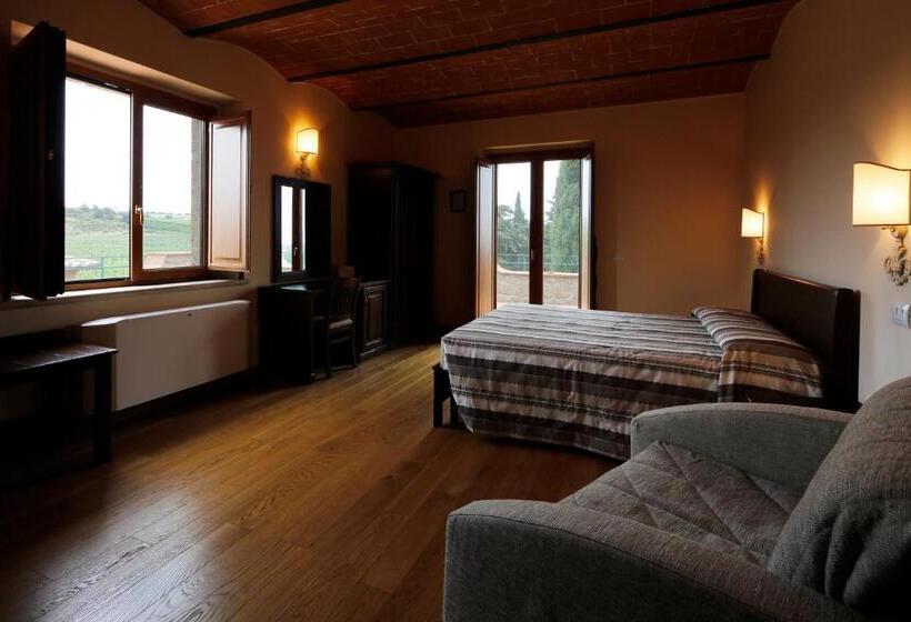 اتاق استاندارد چهار تخته, Agriturismo Poggio Al Tufo