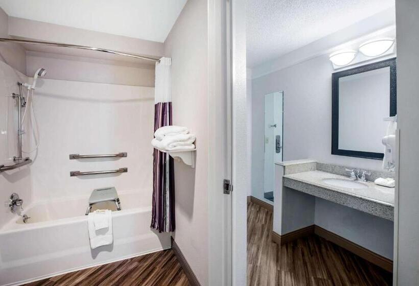 장애인을 위한 킹사이즈 침대 스탠다드 룸, La Quinta By Wyndham Houston Baytown East