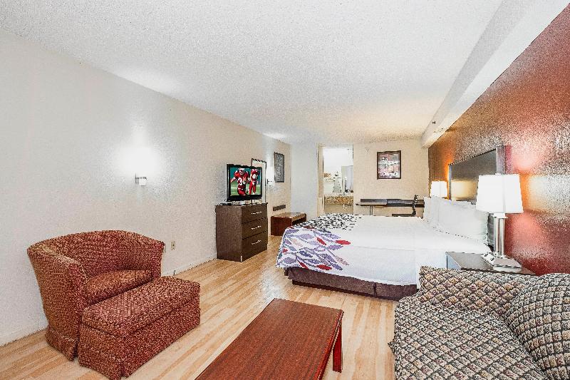 带大床的套房, Red Roof Inn & Suites Rome