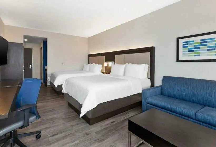 景色の見えるスイートルーム, Holiday Inn Express & Suites Jersey City   Holland Tunnel, An Ihg