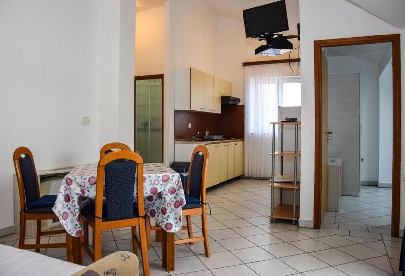 آپارتمان 2 خوابه با چشم‌انداز دریا, Guest House Frane