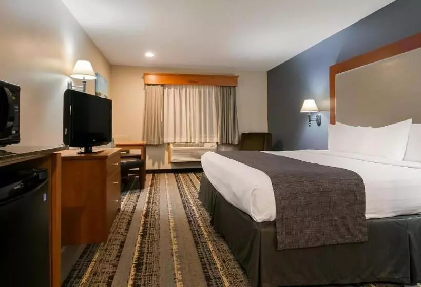 キングサイズベッドのスタンダードルーム, Best Western Newberg Inn