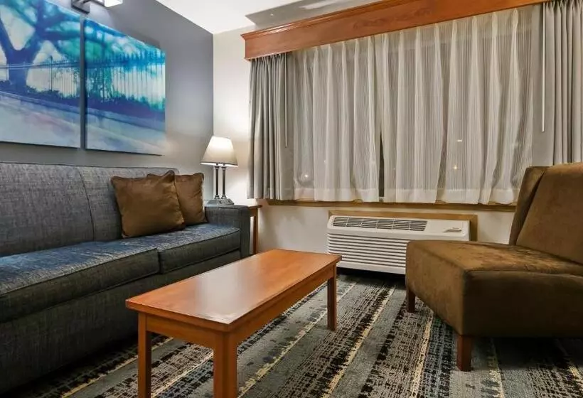 キングサイズベッドのスタンダードルーム, Best Western Newberg Inn