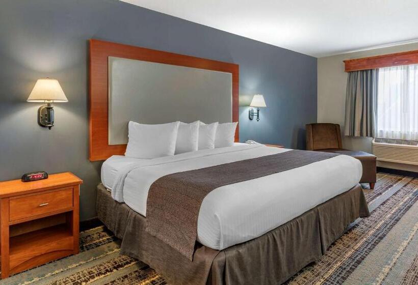 غرفة قياسية سرير كينج لذوى الإحتياجات الخاصة, Best Western Newberg Inn