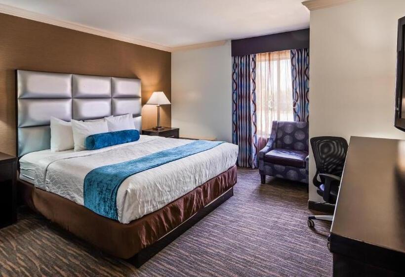 キングサイズベッドのスタンダードルーム, Best Western Webster/nasa