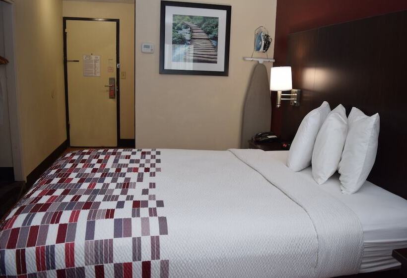 غرفة قياسية سرير مزدوج, Red Roof Inn Batavia