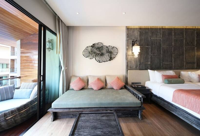 غرفة ديلوكس مطلة على حمام السباحة, Ananya Lipe Resort