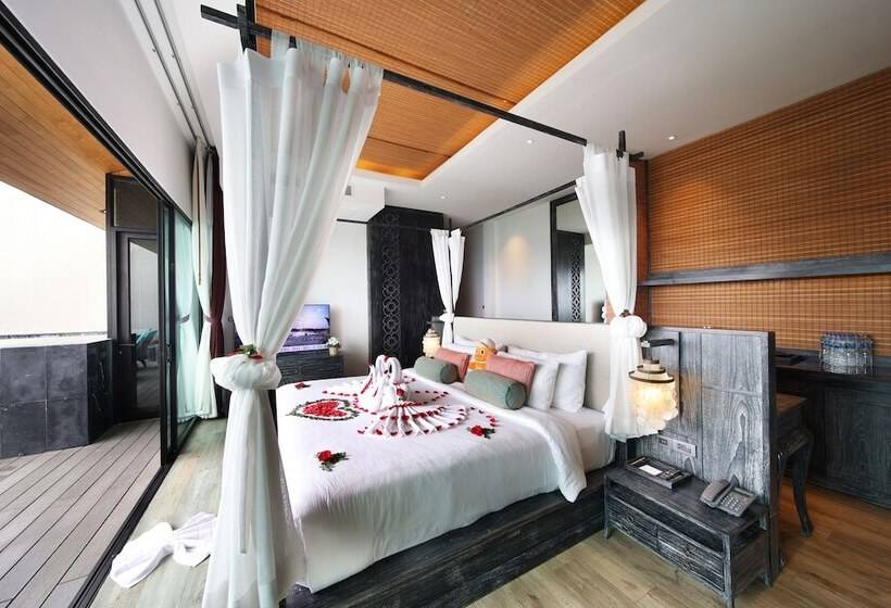 جناح مطلّ علي البحر مزود بجاكوزى, Ananya Lipe Resort