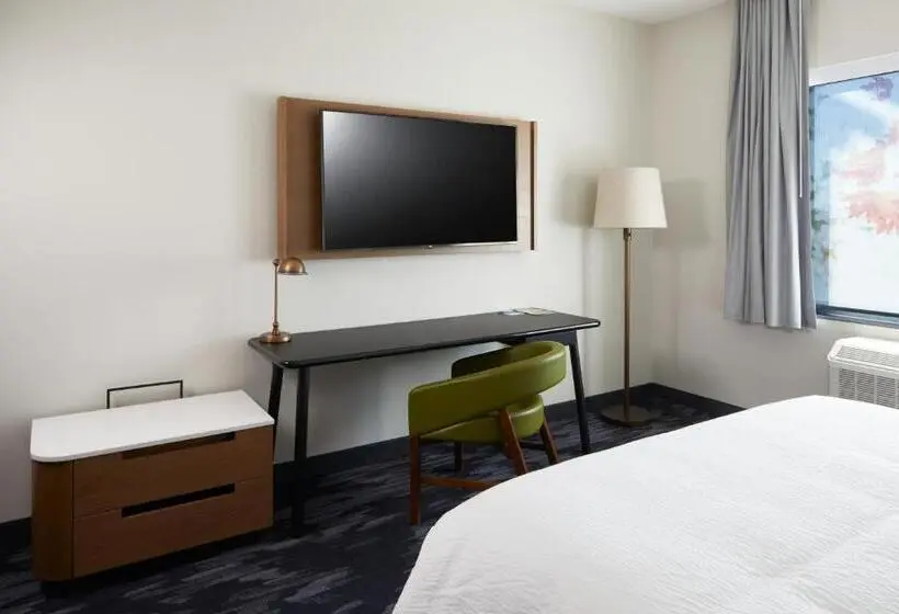 キングサイズベッドのスタンダードルーム, Fairfield Inn & Suites By Marriott Riverside Moreno Valley