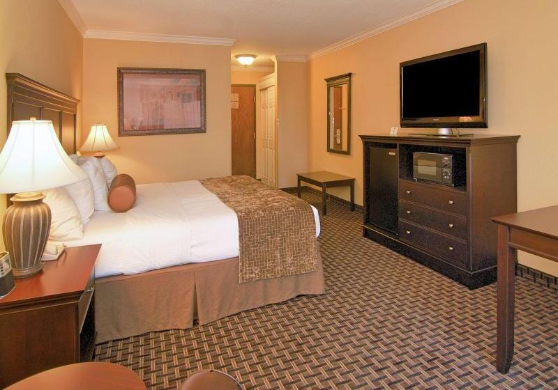 キングサイズベッドのスタンダードルーム, Best Western Plus Southpark Inn & Suites