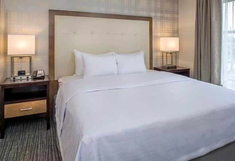 キングサイズベッドのスイートルーム, Homewood Suites By Hilton St. Louis Westport