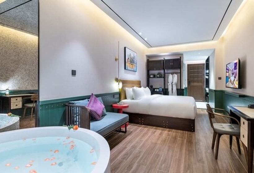 디럭스 룸, Manxin Hotel Yan An West Road Branch