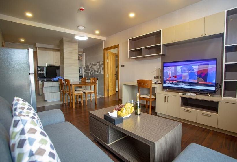 آپارتمان 1 خوابه, Prestige Residences At Golden Valley By Grand United Hospitality