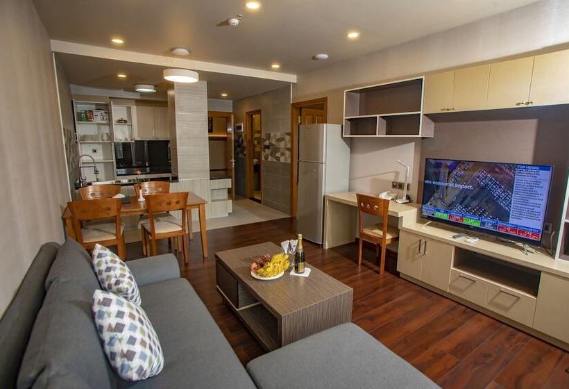 آپارتمان 1 خوابه, Prestige Residences At Golden Valley By Grand United Hospitality