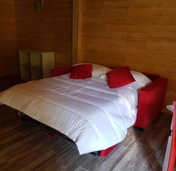 דירה בת חדר שינה 1 עם נוף, Lorica Suite Lago