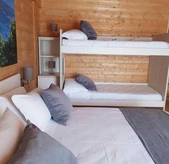 חדר משפחתי נוף להרים, Lorica Suite Lago