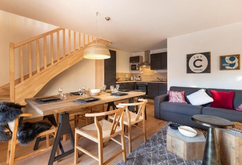 דירת דופלקס בת חדר שינה 1, Terresens   Le Saphir