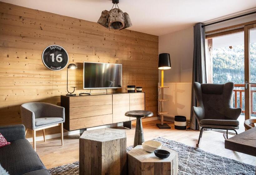 דירת דופלקס בת חדר שינה 1, Terresens   Le Saphir