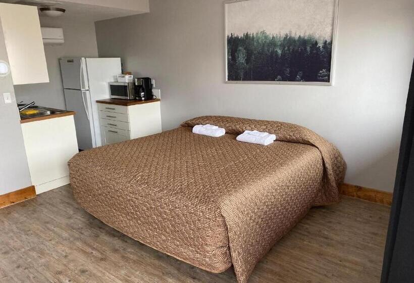 스탠다드 룸 킹사이즈 침대, Caribou Lodge And Motel