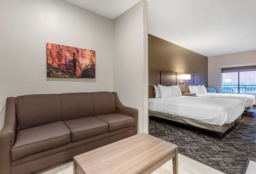 חדר סטנדרט מותאם לאדם עם מוגבלויות, Best Western Plus Zion Canyon Inn & Suites