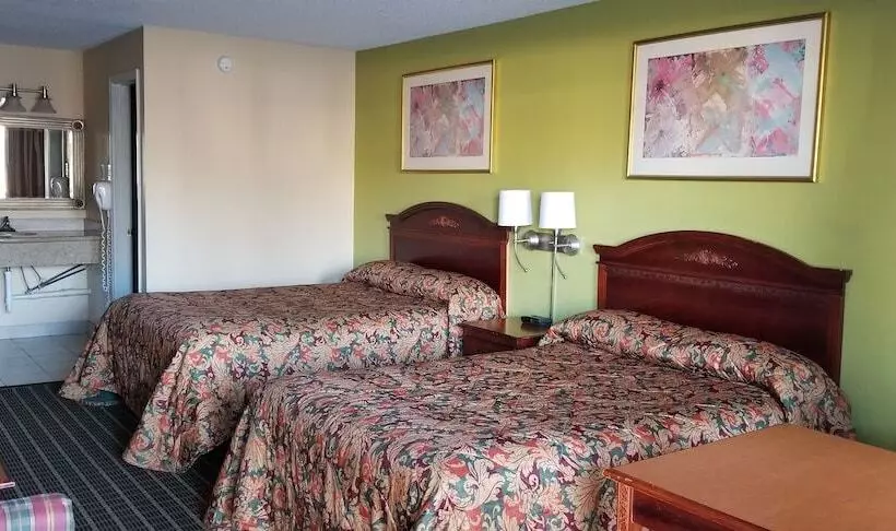 2ダブルベッドのスタンダードルーム, Newport News Inn