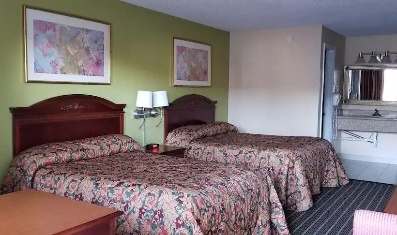 2ダブルベッドのスタンダードルーム, Newport News Inn
