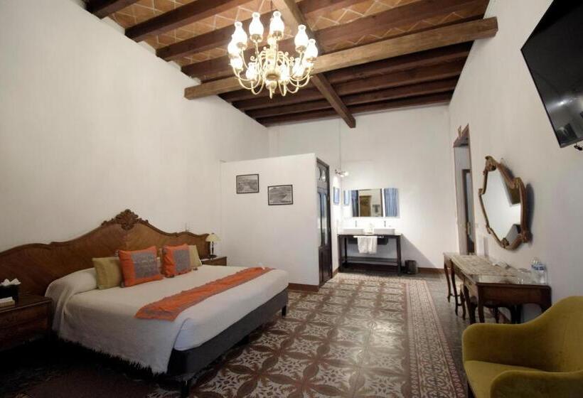 חדר דלוקס עם מרפסת, Quinta Alhóndiga Galindo Hotel Boutique