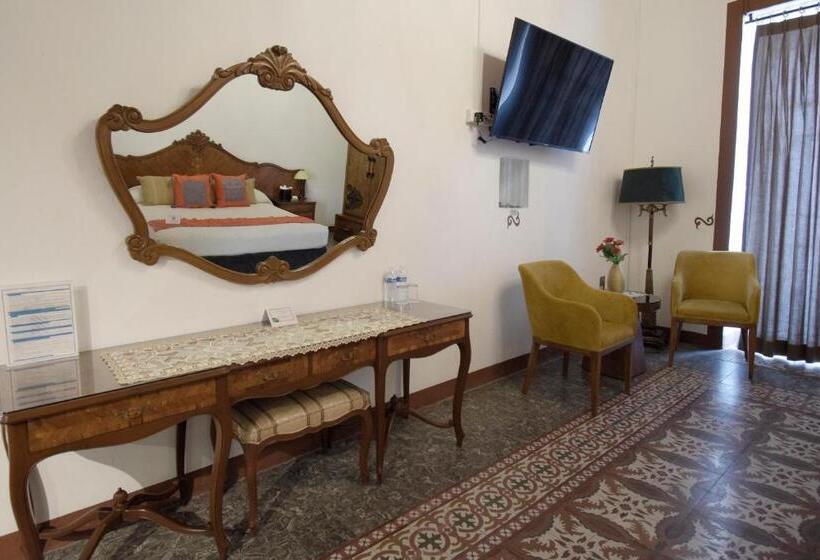 חדר דלוקס עם מרפסת, Quinta Alhóndiga Galindo Hotel Boutique