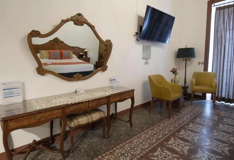 バルコニー付きデラックスルーム, Quinta Alhóndiga Galindo Hotel Boutique