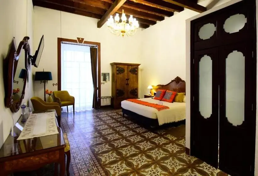 バルコニー付きデラックスルーム, Quinta Alhóndiga Galindo Hotel Boutique
