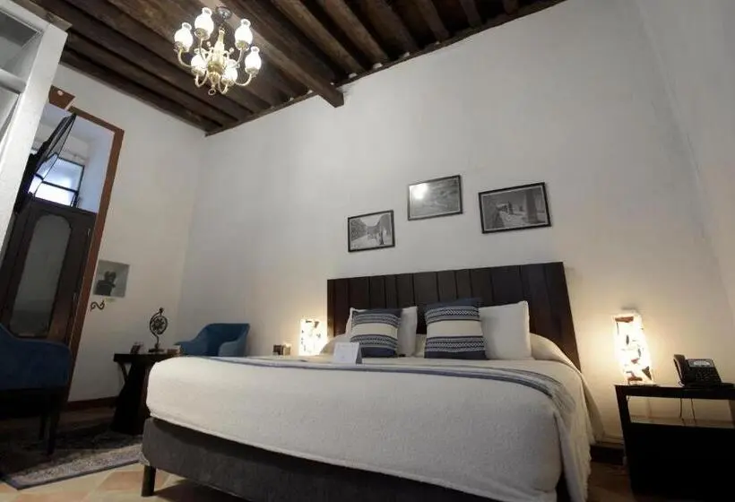 キングサイズベッドのスタンダードルーム, Quinta Alhóndiga Galindo Hotel Boutique