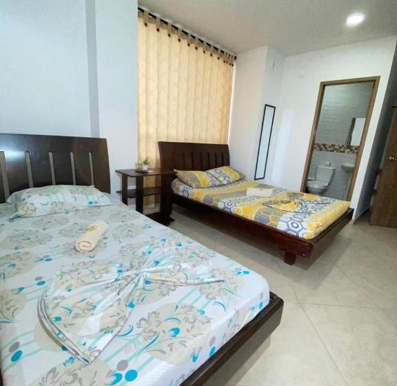 스탠다드 트리플 발코니 룸, Hospedaje Balcones De La Colina