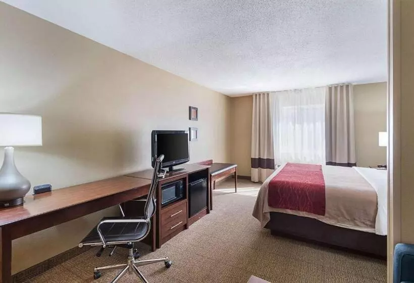キングサイズベッドのスイートルーム, Comfort Inn Barboursville Near Huntington Mall Area