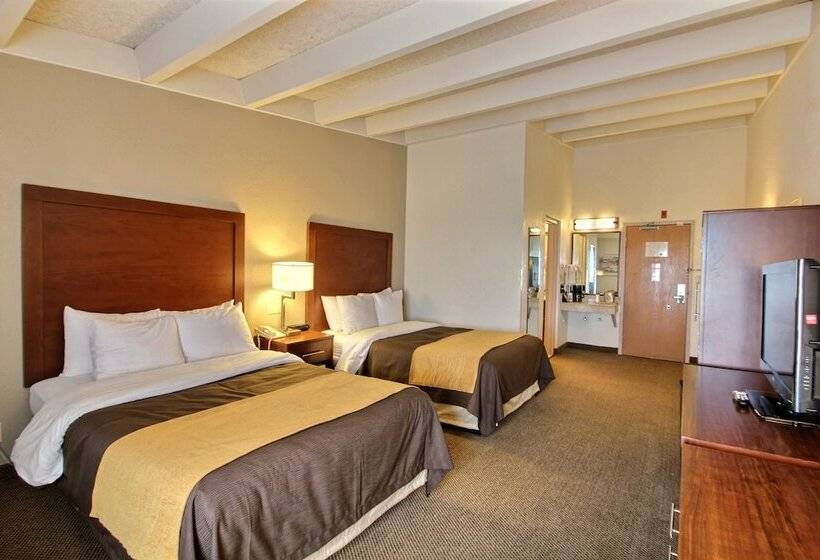 غرفه قياسيه سريرين مزدوجين, Comfort Inn & Suites Madison  Airport