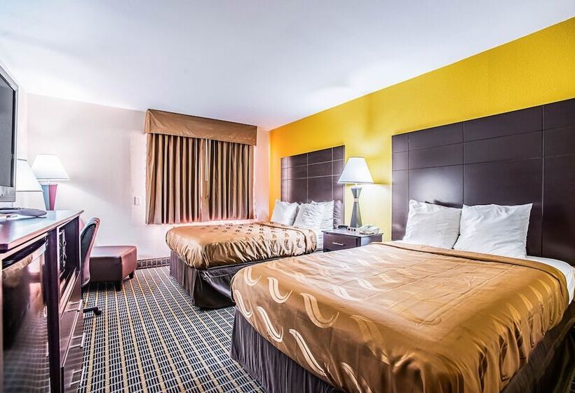 غرفه قياسيه سريرين مزدوجين, Quality Inn Carbondale University Area