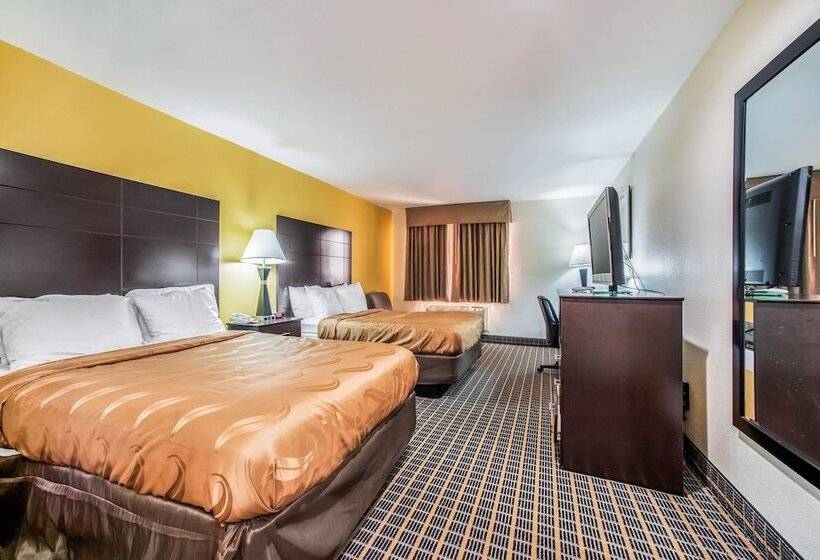 غرفه قياسيه سريرين مزدوجين, Quality Inn Carbondale University Area