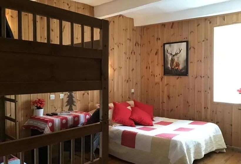 スタンダード4人部屋, Les Gentianes