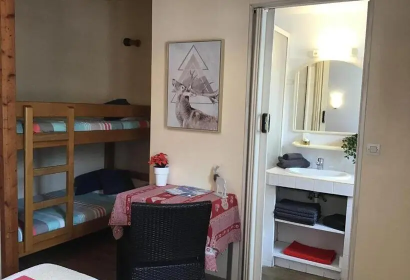 スタンダード4人部屋, Les Gentianes