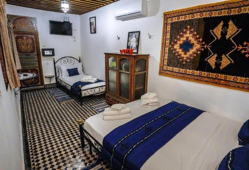 带阳台的豪华间, Riad Green House
