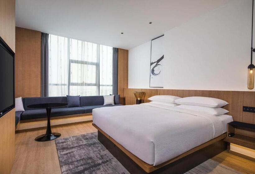 디럭스 룸 킹사이즈 침대, Fairfield By Marriott Xi An North Station