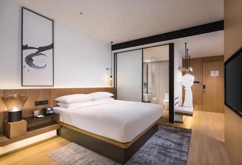 Deluxe-huone King-vuode Näköala, Fairfield By Marriott Xi An North Station