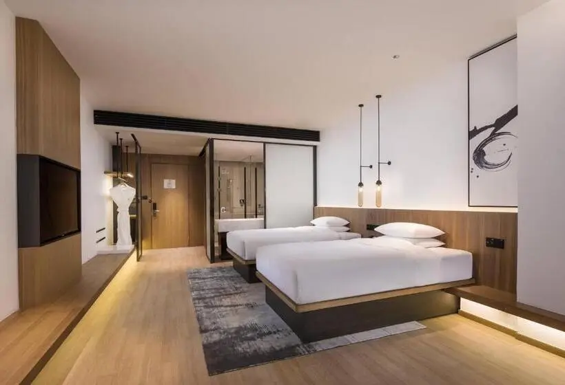 Deluxe-huone Näkymä, Fairfield By Marriott Xi An North Station