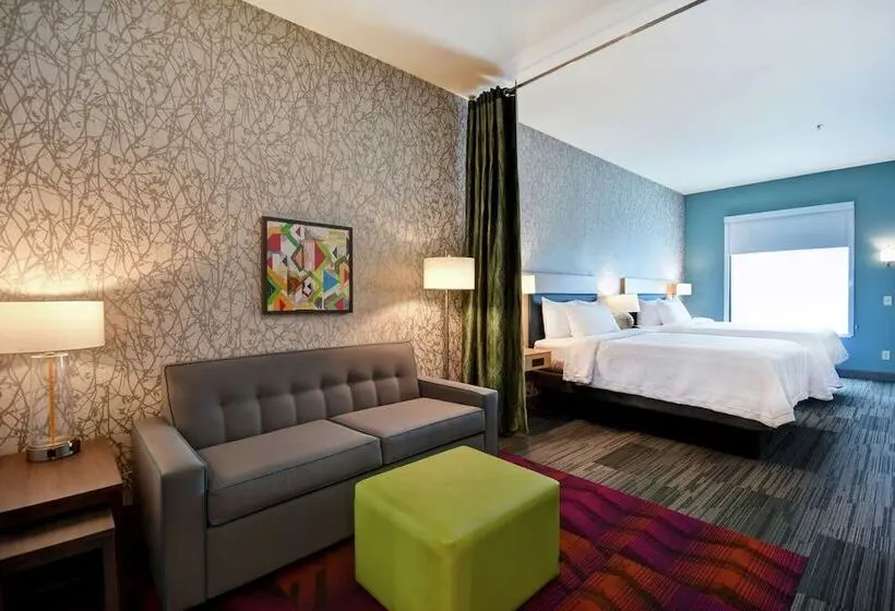 ダブルベッドのスタンダードスタジオ, Home2 Suites By Hilton Birmingham Fultondale